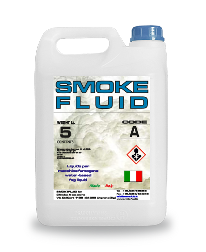 Liquido macchine fumogene effetto fumo basso